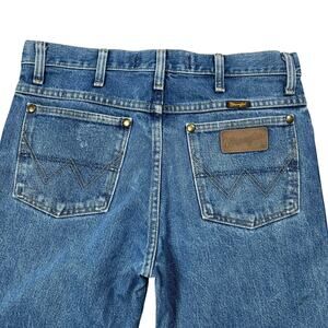 George Straight Wrangler Jeans Mens 30x32 Slim Fit Denim Cowboy Cut US Fabric